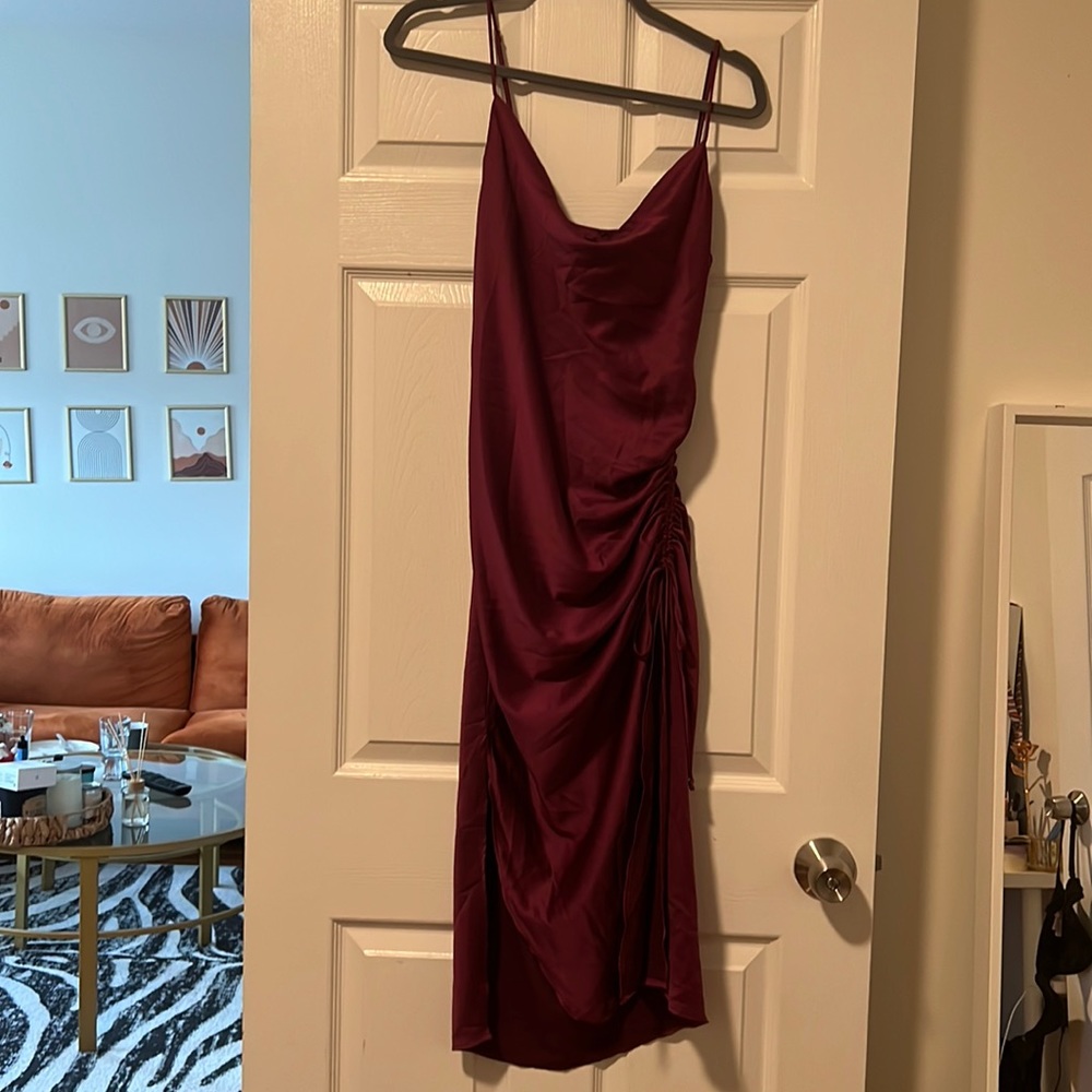 Satin Dress